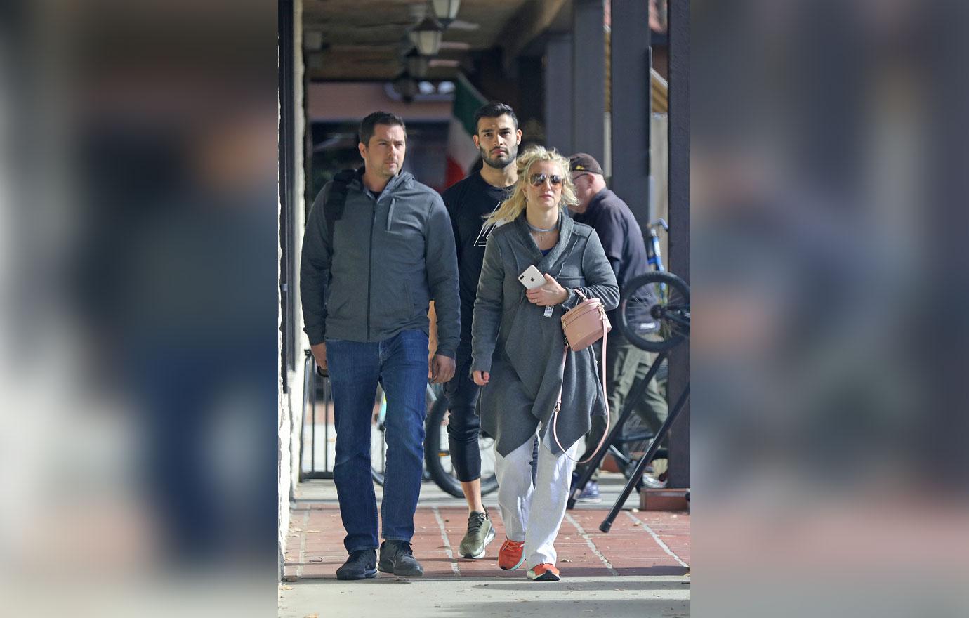 Britney Spears Spotted For First Time Since Canceling Tour Due To Dad Jamie’s Medical Crisis