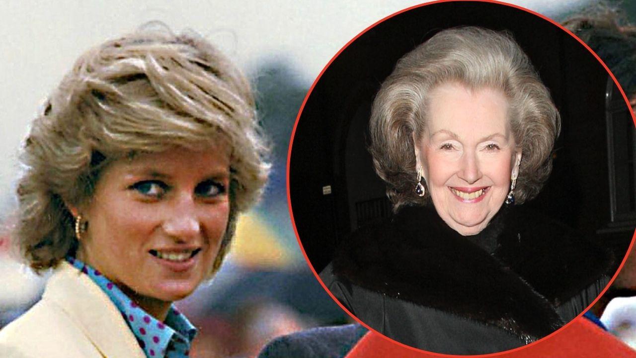 Photo of Princess Diana and Raine Spencer