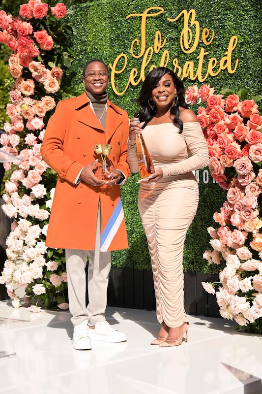 niecy nash and jessica betts attend the to be celebrated black excellence brunch with tequila don julio rosado in los angeles on march