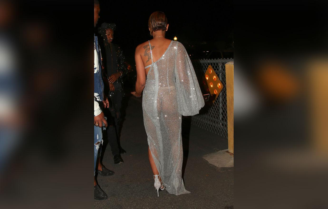 Mel B Wears Sheer Gown Rumors Dating Cop