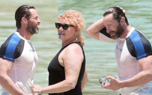 Ripped Hugh Jackman And Wife Deborra Celebrate 20th Wedding Anniversary In St Barts 8681