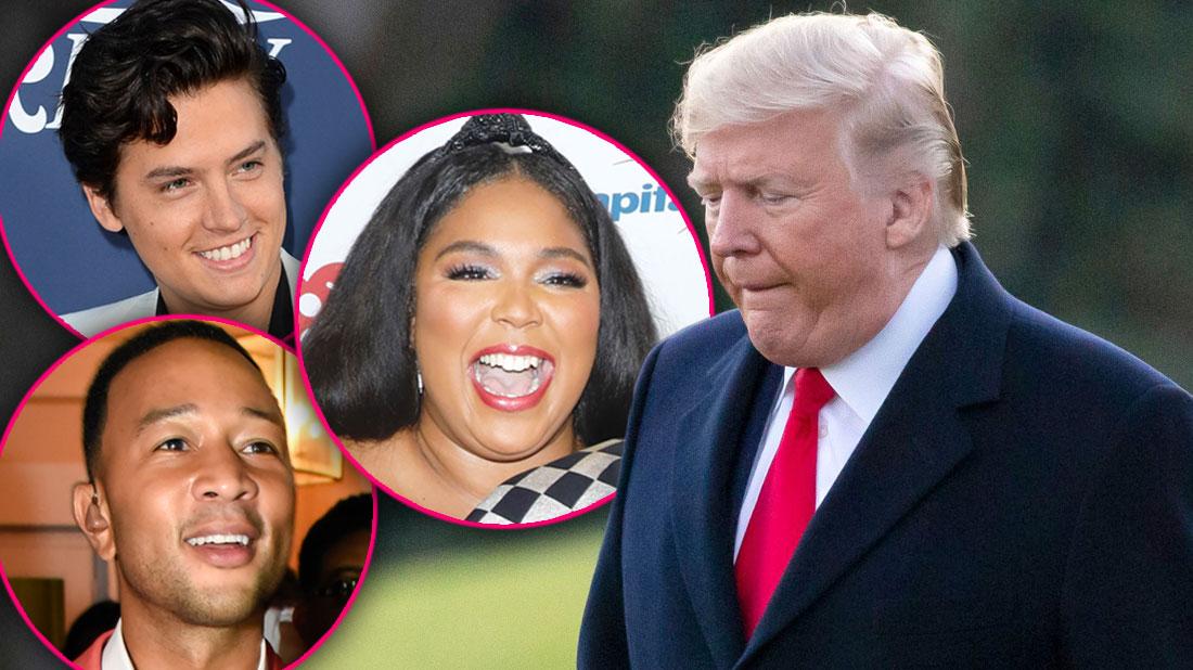 Celebrities React To President Donald Trump’s Impeachment(01)