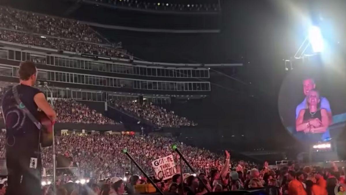 picture of Chris Martin and Kristin Cabot