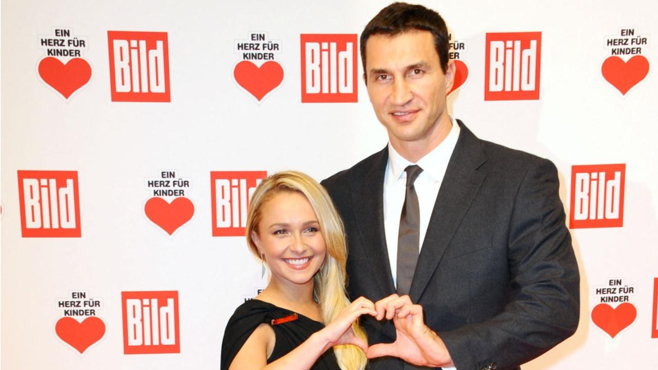 Hayden Panettiere and Wladimir Klitschko