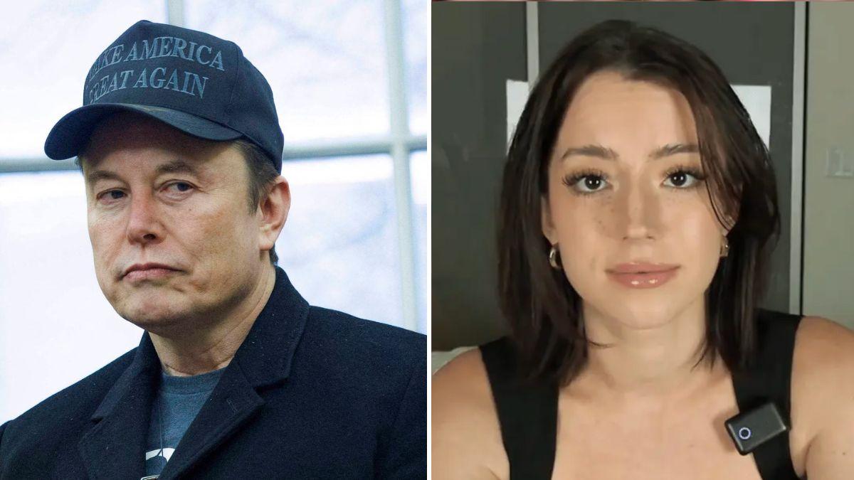 Photo of Elon Musk and Ashley St. Clair