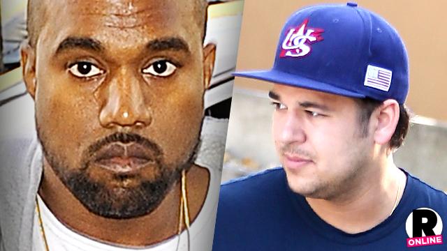 Kanye West Fury Rob Kardashian