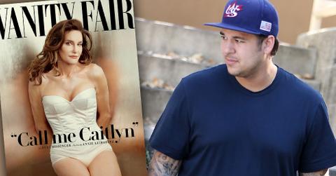 Caitlyn Jenner Rob Kardashian React