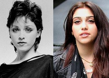 //lourdes leon looks like madonna mom