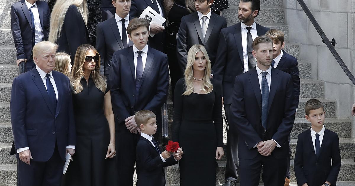 ivanka trump mom ivana funeral photos eulogy