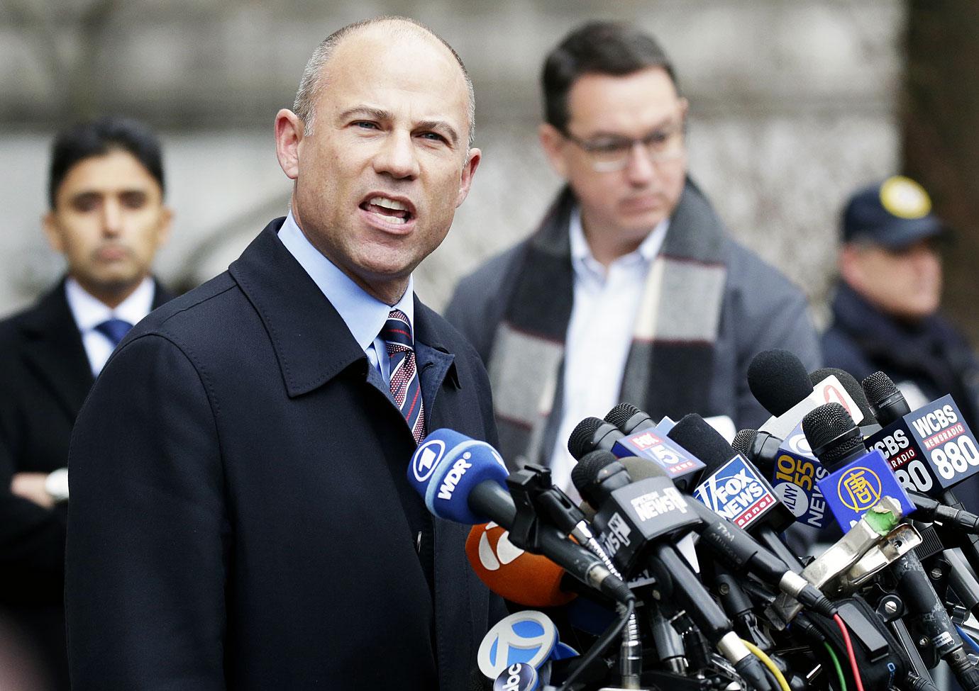 stormy daniels lawyer michael avenatti cries sentenced prison extort nike r