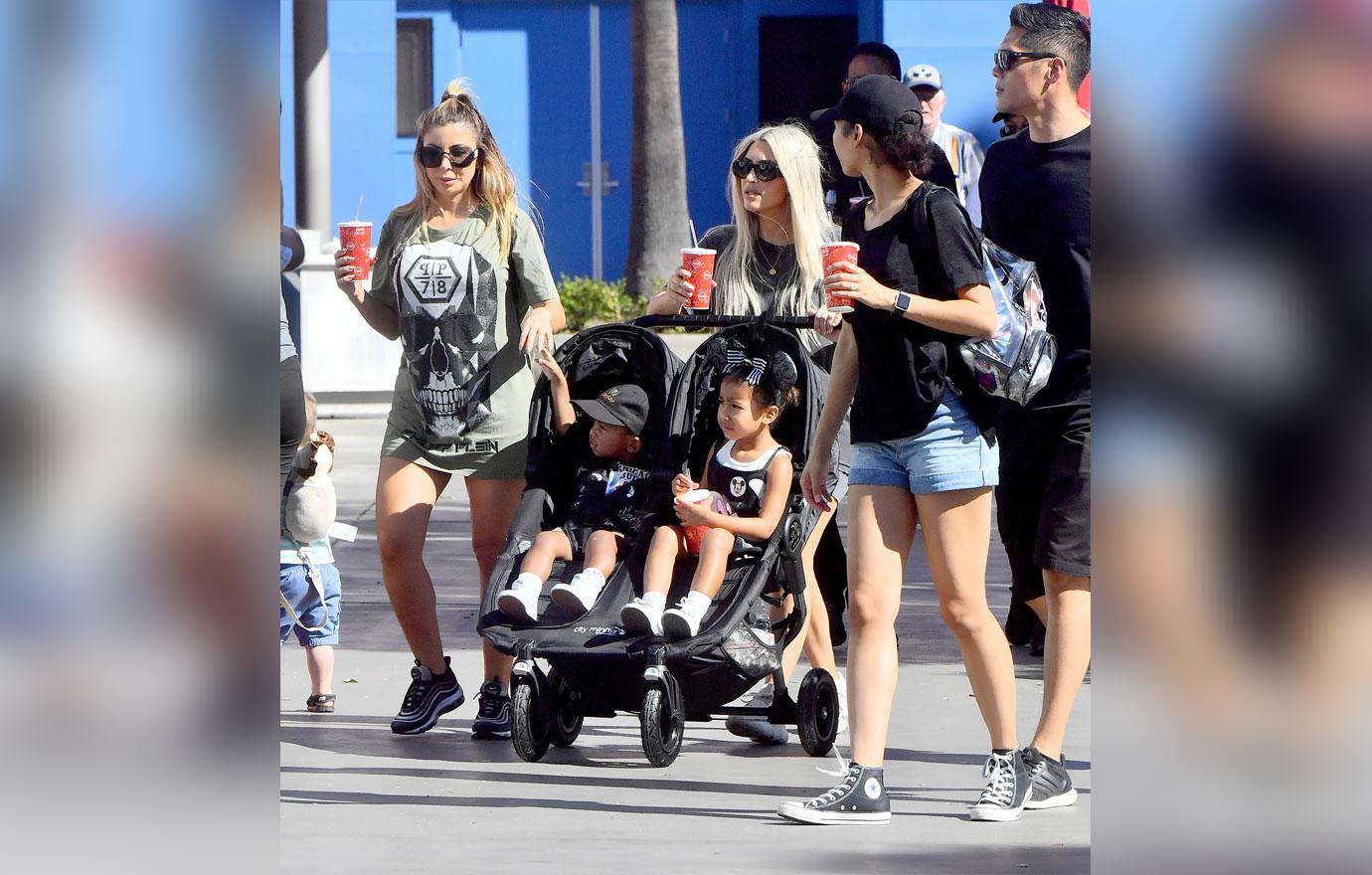 //Kim Kardashian birthday Kourtney kids Disneyland