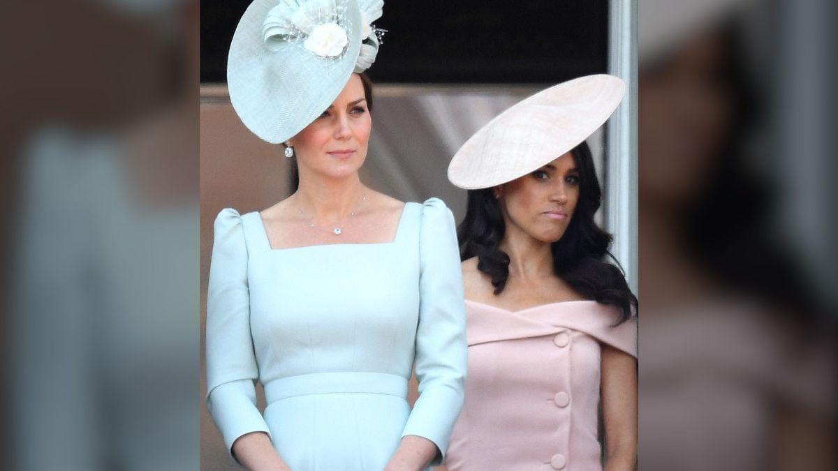 Photo of Kate Middleton and Meghan Markle