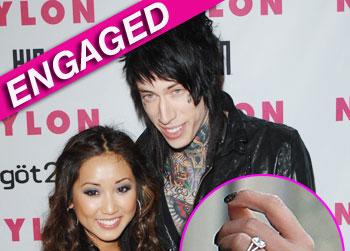 //brenda song trace cyrus engaged ring inf pcn