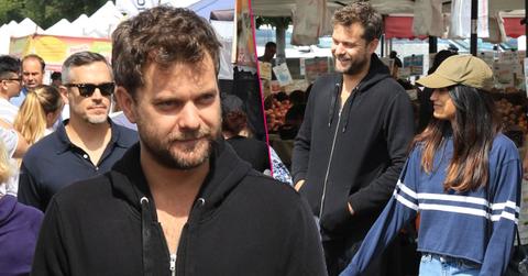 Joshua jackson date mystery woman