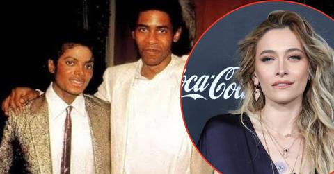 Photo of John McClain, Michael and Paris Jackson