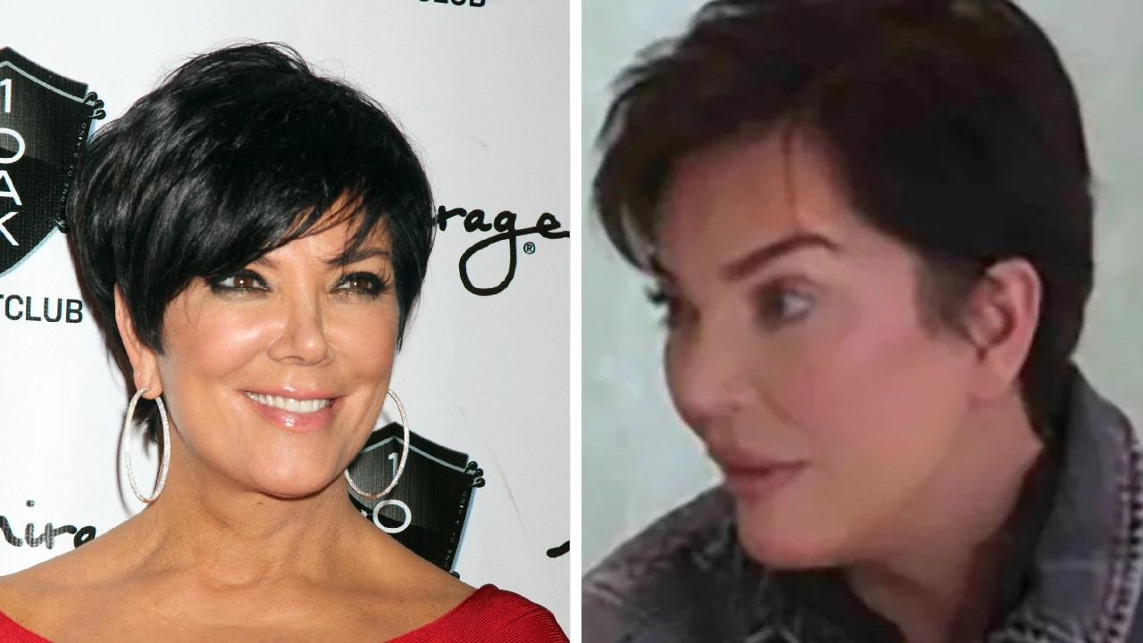 Kris Jenner exposes bare rear in see-through leggings – well, she