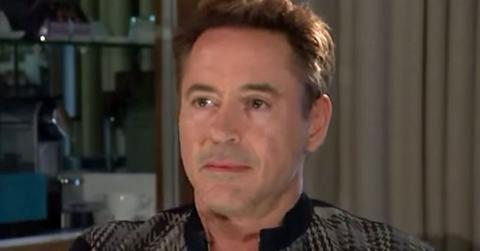 Robert Downey Jr. Interview Walk-Out