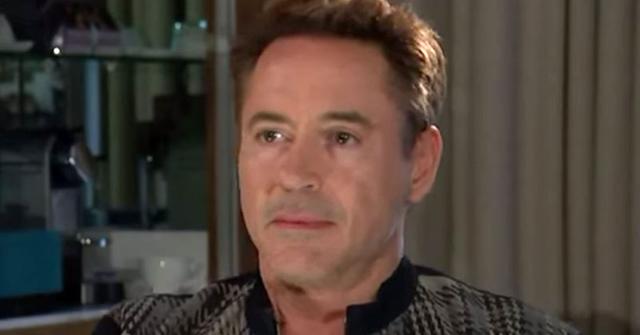 Robert Downey Jr. Interview Walk-Out