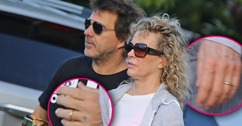 Kim Basinger And Boyfriend Wedding Rings