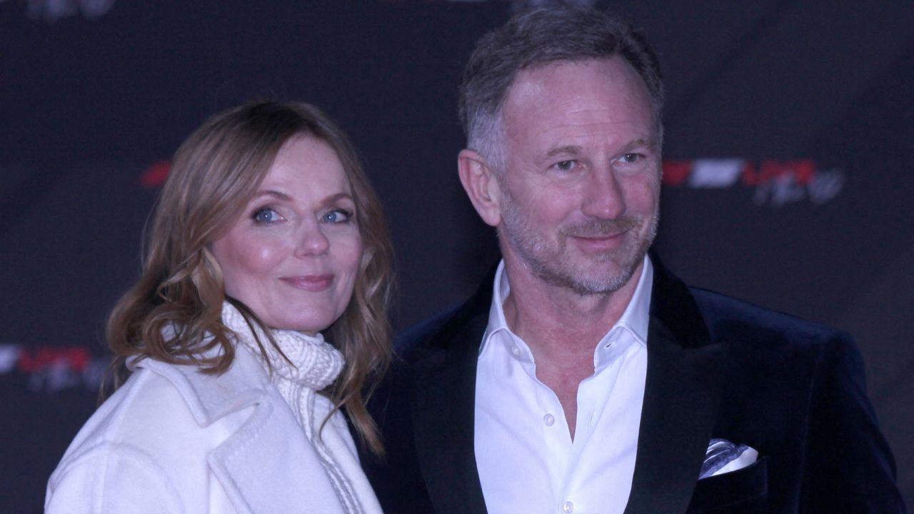 picture of Geri Horner and Christian Horner