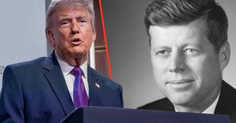 Photo of Donald Trump & John F. Kennedy