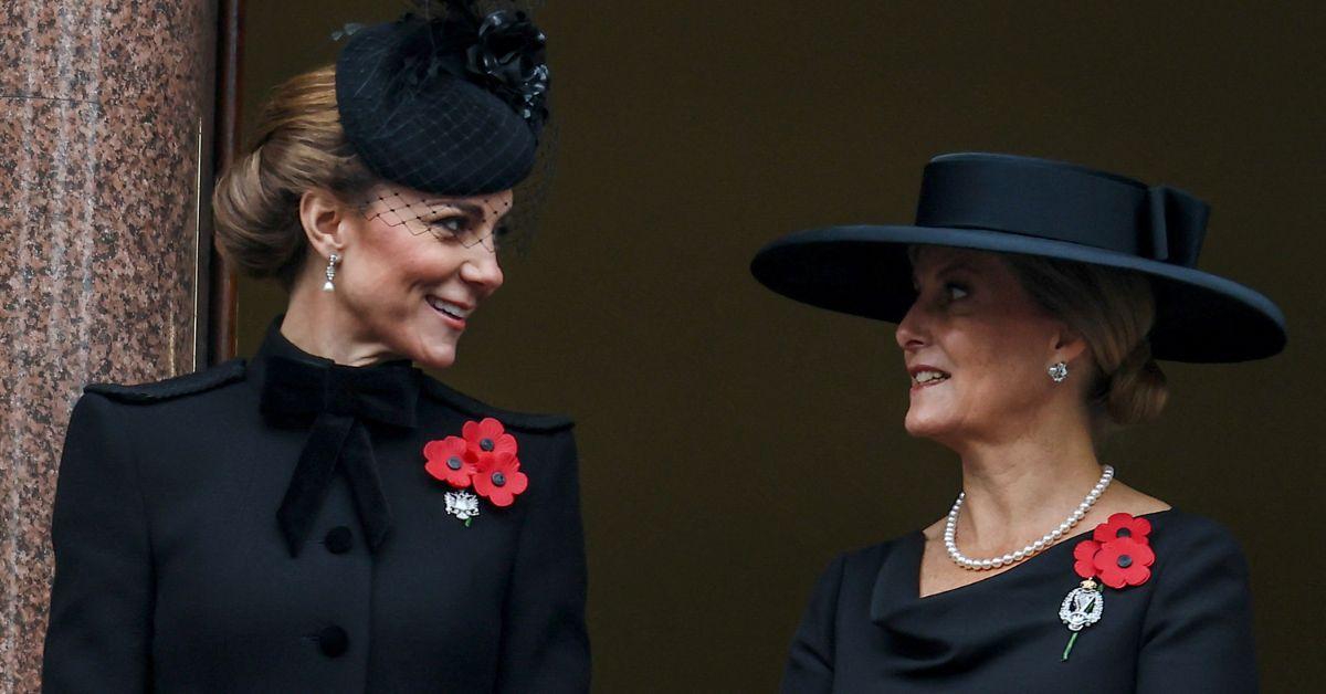 Photo of Kate Middleton and Sophie, Duchess of Edinburgh