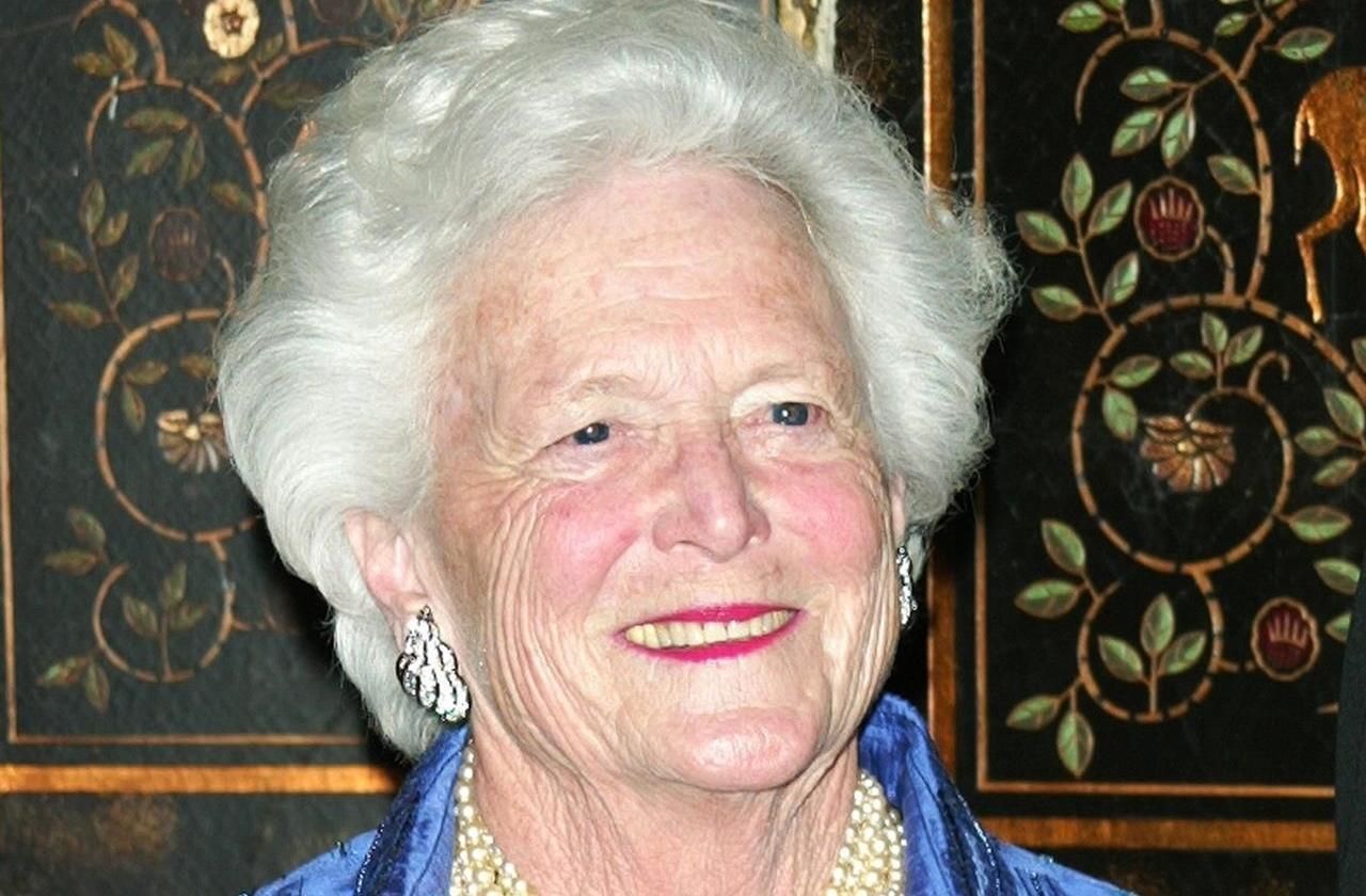 //barbara bush dead  first lady pp