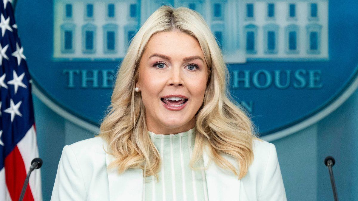 Karoline Leavitt previously worked on Donald Trump's 2024 presidential campaign.