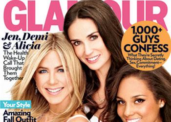 //october issue glamour magazine