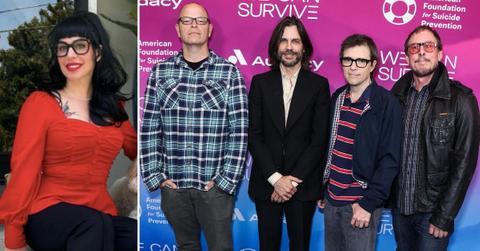 Photo of Jillian Lauren and Weezer