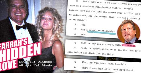 //farrah fawcett hidden love ryan oneal  wide