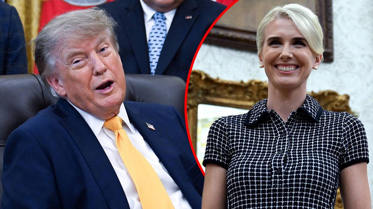 Photo of Donald Trump, Natalie Harp
