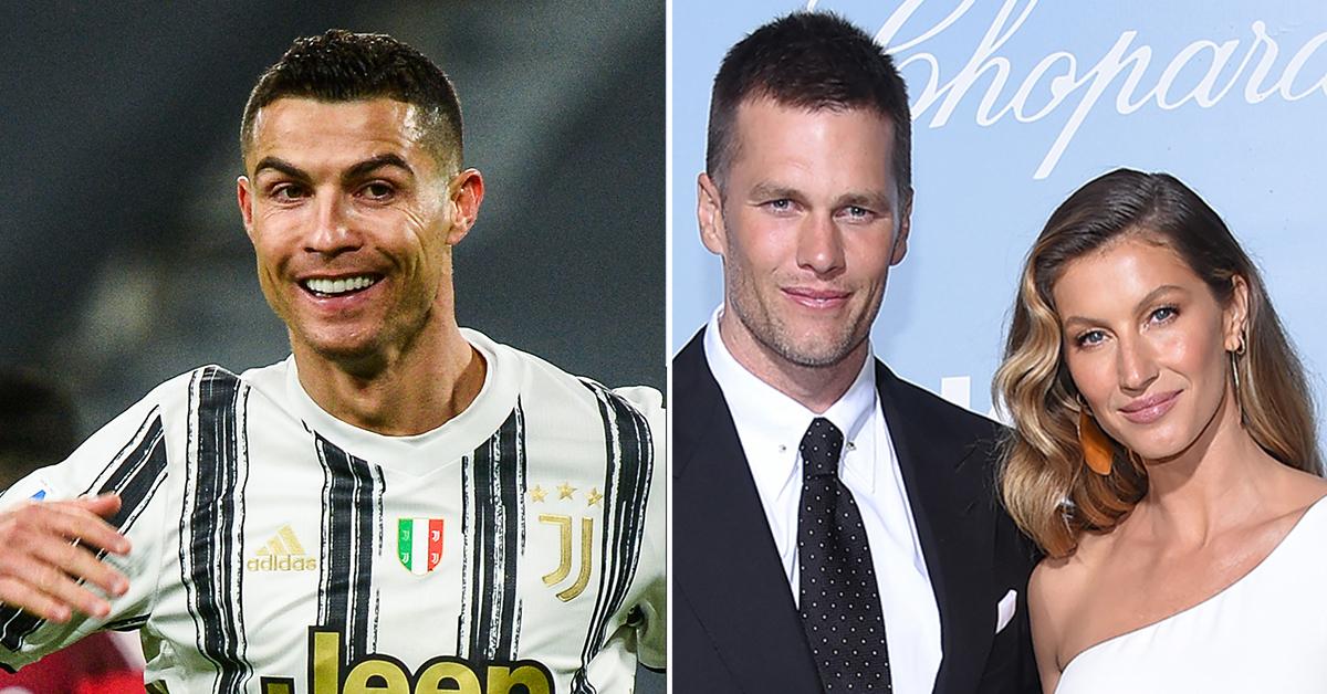 Cristiano Ronaldo Dragged Into Tom Brady & Gisele Bündchen Split