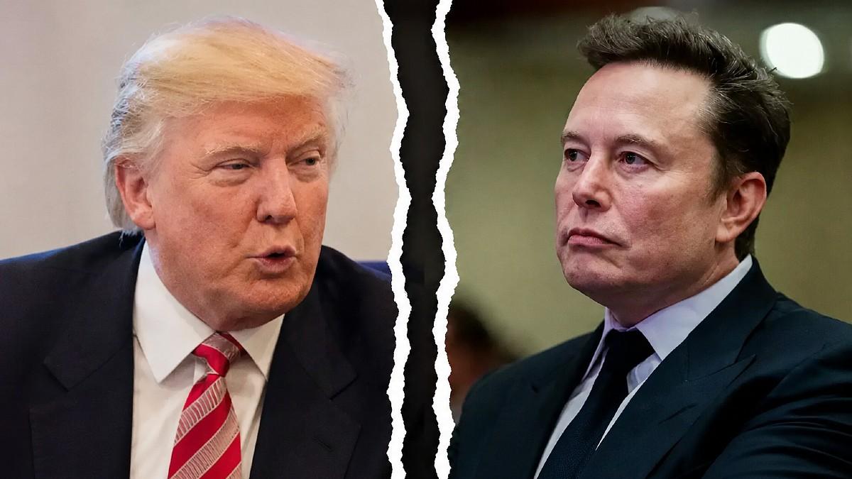 Donald Trump and Elon Musk had a public breakup of their friendship.