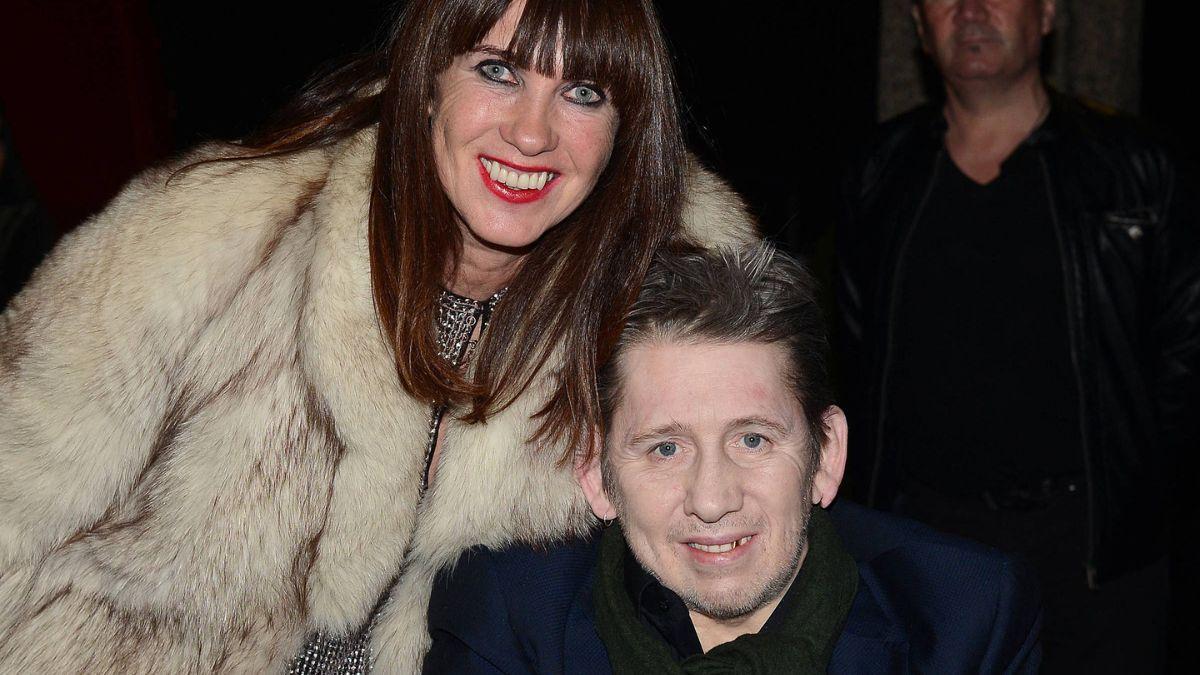 Photo of Victoria Mary Clarke and Shane MacGowan,