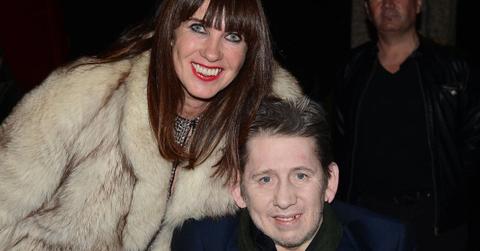 Photo of Victoria Mary Clarke and Shane MacGowan,