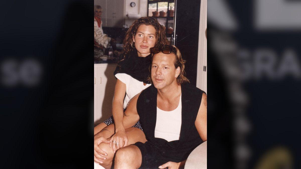 picture of Mickey rourke and Carré Otis