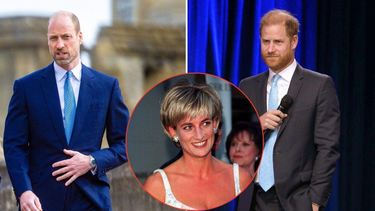 Prince William reportedly fights Prince Harry's plans for a Princess Diana film about their mother.