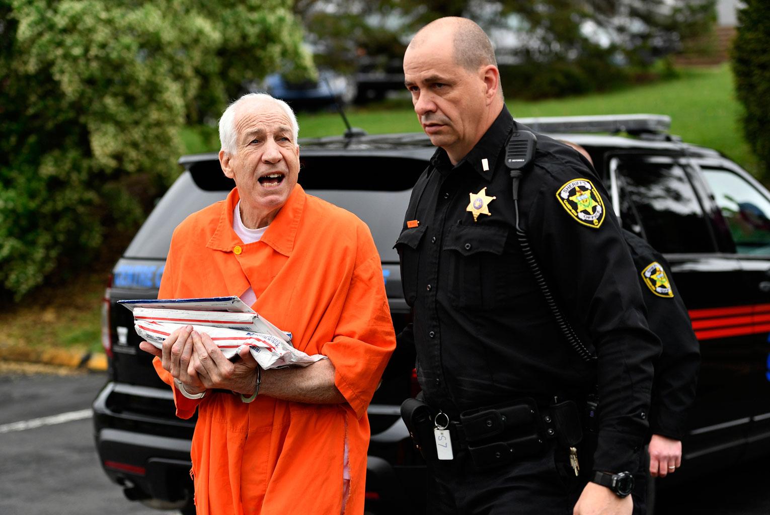 Jerry Sandusky Child Sex Abuse Conviction Court