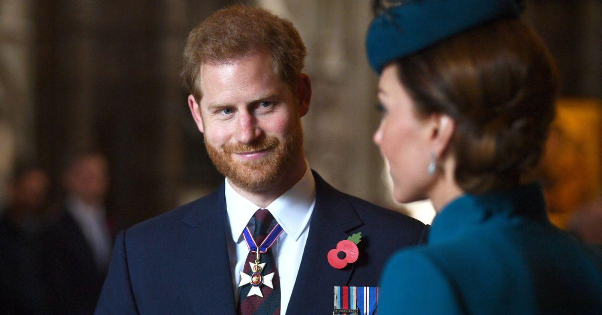 Photo of Kate Middleton and Prince Harry