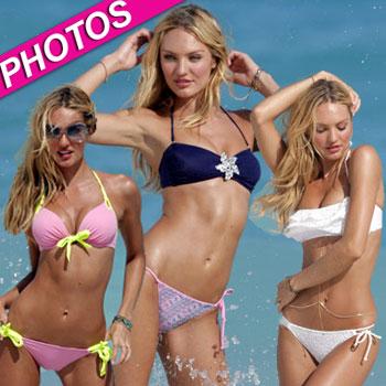 Bronzed, Beautiful And In A Bikini! Candice Swanepoel Strips Off In St.  Barts