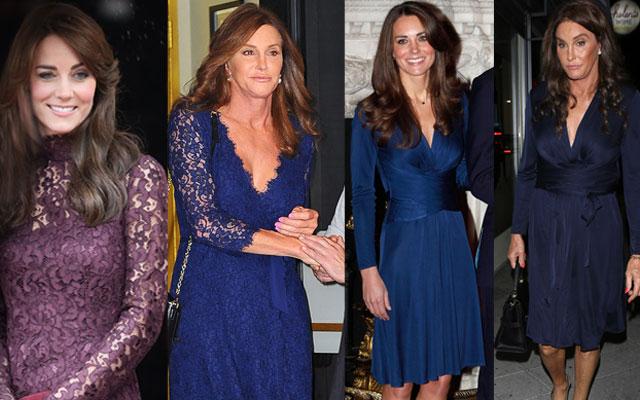 Caitlyn Jenner Kate Middleton Style Twins