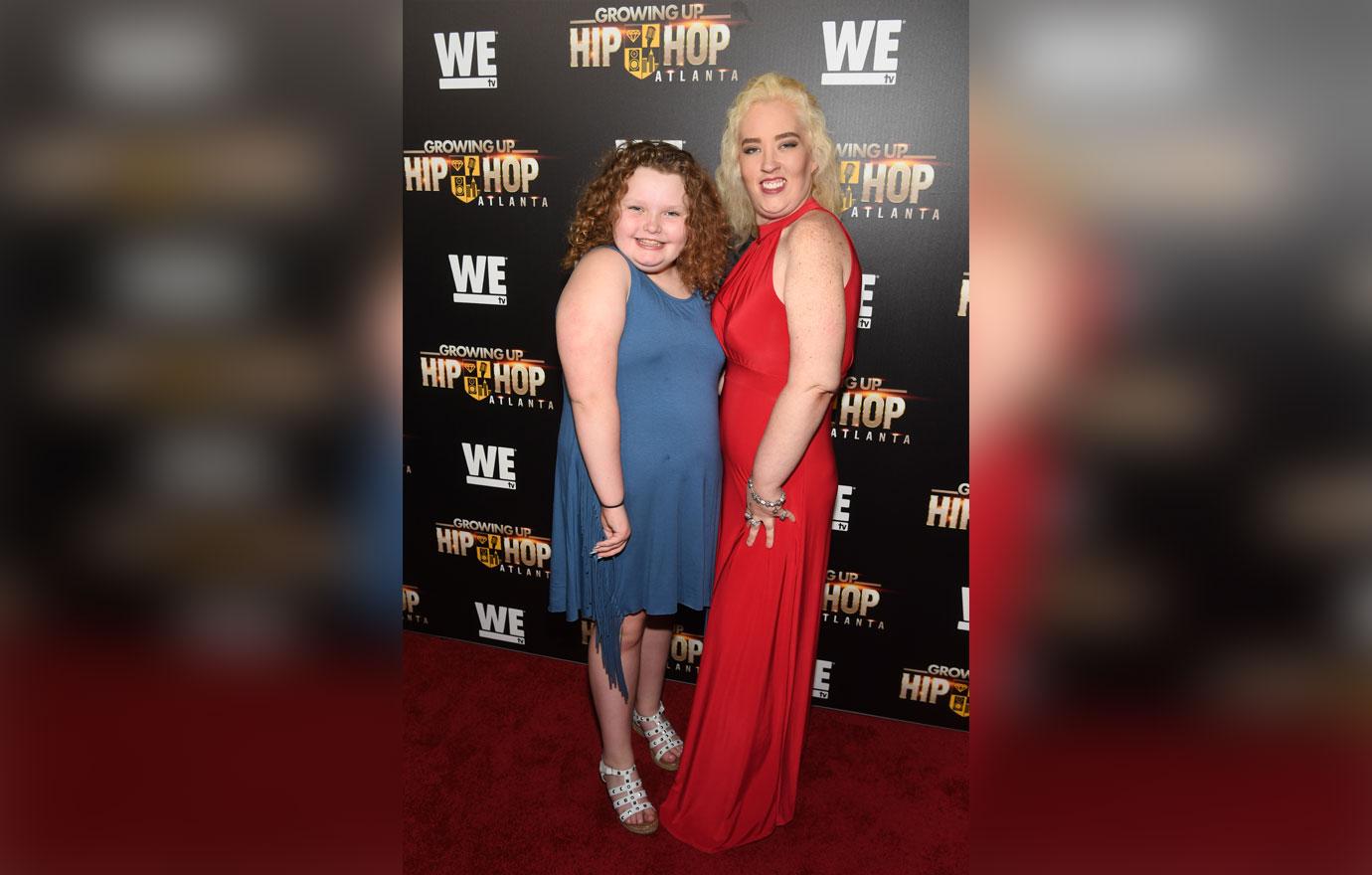 //mama june weight loss red dress premiere