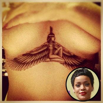 EG Tattoo - rihanna underboobs tattoo for inquire just pm