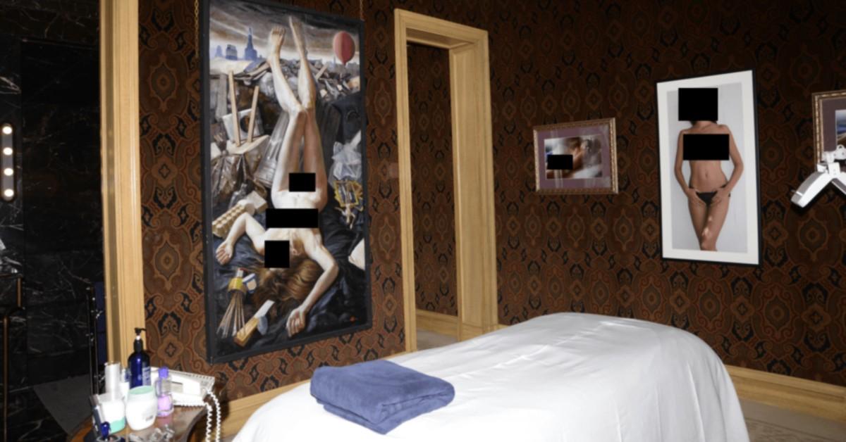 Photo of Jeffrey Epstein's home