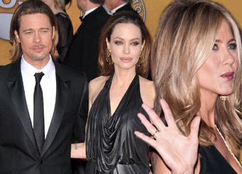 //brad pitt angelina jolie no feud jennifer aniston splash