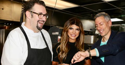 //teresa giudice meets chef michael vignola pp