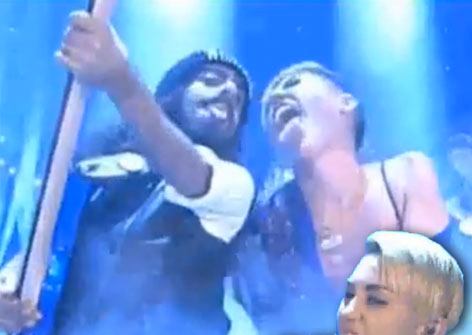 //miley cyrus square