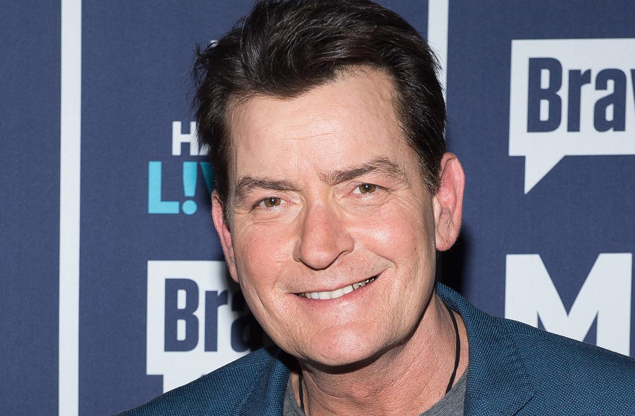 //charlie sheen new much younger girlfriend julia stambler is his soulmate says source pp