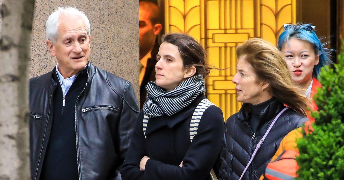 Photo of Edwin Schlossberg and Caroline Kennedy, Tatiana Schlossberg